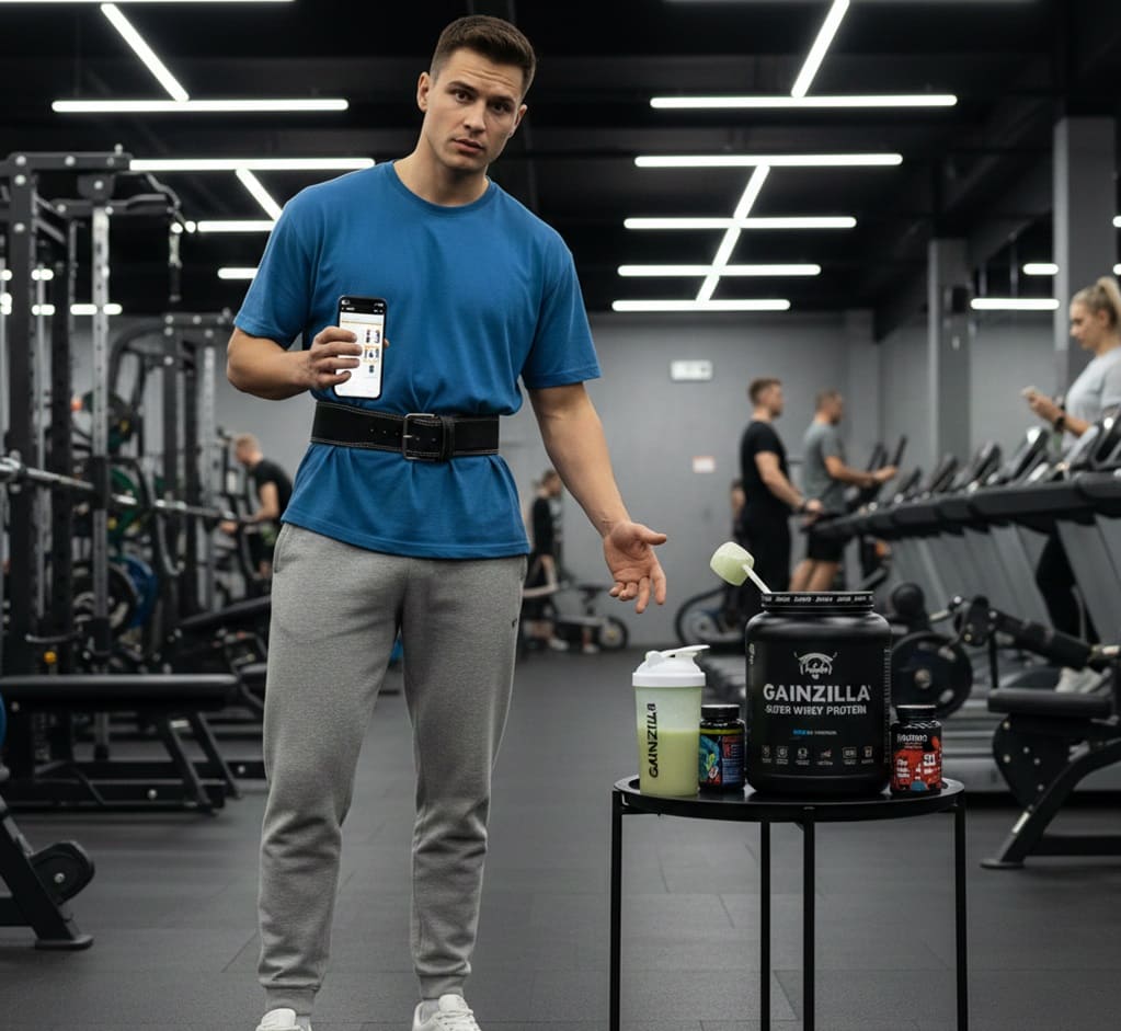 kit básico de suplementos para empezar en el gym