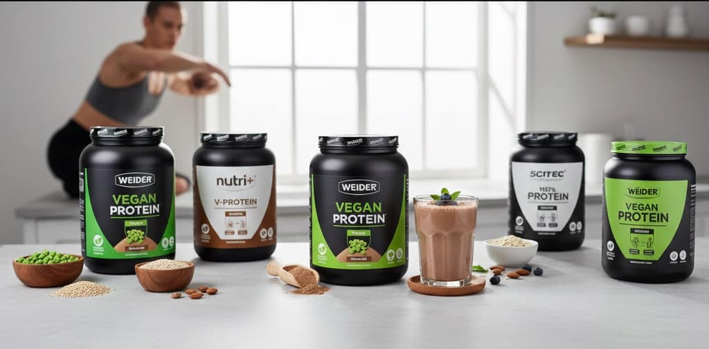 Mejores proteínas vegetales comparativa suplementosyfuerza