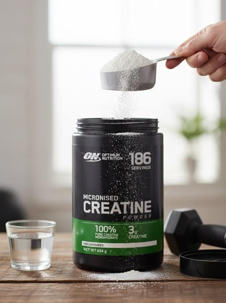 Creatina Monohidrato Optimum Nutrition en polvo