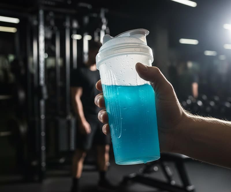 Batido de aminoácidos intra-entreno para mejorar el rendimiento